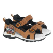 Cool Club, Sandały chłopięce, brązowe, Zdrowa Stopa, Hot Wheels