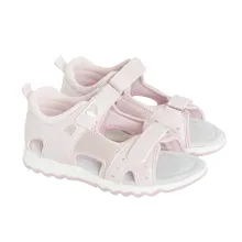 Cool Club, Sandały dziewczęce, różowe, skórzana wkładka