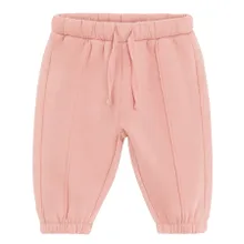 Cool Club, Spodnie dresowe dziewczęce, ocieplane, różowe