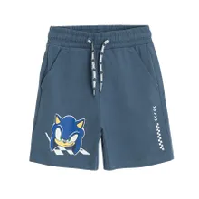Cool Club, Szorty chłopięce, niebieskie, Sonic the Hedgehog