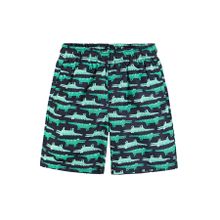 Cool Club, Szorty kąpielowe chłopięce, UV 50, granatowe, krokodyle