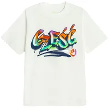 Cool Club, T-shirt chłopięcy, biały