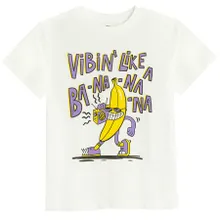 Cool Club, T-shirt chłopięcy, biały
