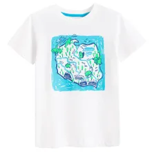 Cool Club, T-shirt chłopięcy, biały