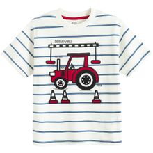 Cool Club, T-shirt chłopięcy, biały