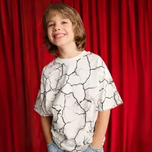 Cool Club, T-shirt chłopięcy, biały