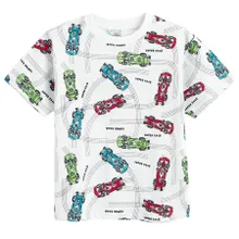 Cool Club, T-shirt chłopięcy, biały