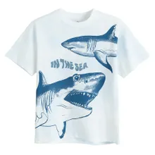 Cool Club, T-shirt chłopięcy, biały