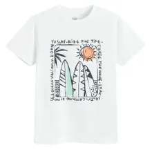 Cool Club, T-shirt chłopięcy, biały