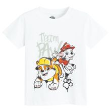 Cool Club, T-shirt chłopięcy, biały, Psi Patrol