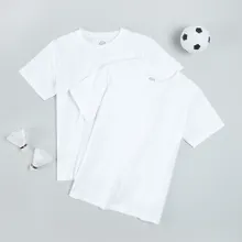 Cool Club, T-shirt chłopięcy, biały, zestaw, 2 szt.