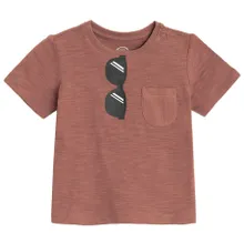 Cool Club, T-shirt chłopięcy, brązowy