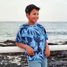 Cool Club, T-shirt chłopięcy, granatowy