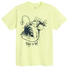 Cool Club, T-shirt chłopięcy, limonkowy