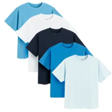 Cool Club, T-shirt chłopięcy, mix, zestaw, 5 szt.