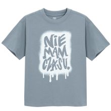 Cool Club, T-shirt chłopięcy, szary