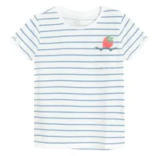 Cool Club, T-shirt dziewczęcy, biały
