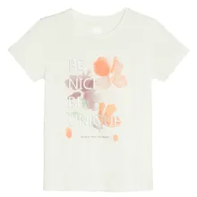 Cool Club, T-shirt dziewczęcy, biały
