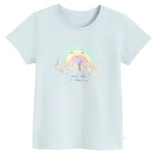 Cool Club, T-shirt dziewczęcy, niebieski