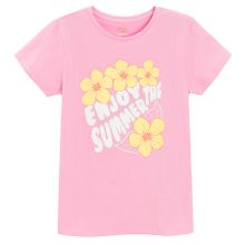 Cool Club, T-shirt dziewczęcy, różowy