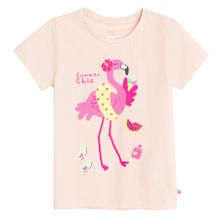 Cool Club, T-shirt dziewczęcy, różowy
