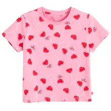 Cool Club, T-shirt dziewczęcy, różowy