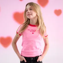 Cool Club, T-shirt dziewczęcy, różowy