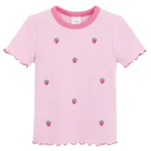 Cool Club, T-shirt dziewczęcy, różowy