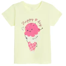 Cool Club, T-shirt dziewczęcy, żółty