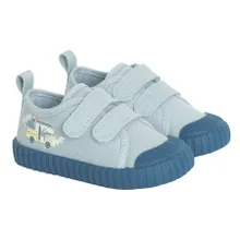 Cool Club, Trampki chłopięce, niebieskie, Zdrowa Stopa, podeszwa Barefoot