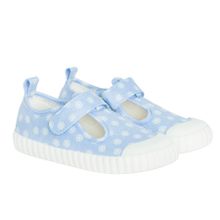 Cool Club, Trampki dziewczęce, niebieskie, Zdrowa Stopa, podeszwa Barefoot