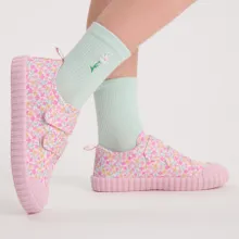 Cool Club, Trampki dziewczęce, różowe, Zdrowa Stopa, podeszwa Barefoot