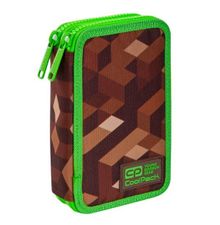 CoolPack, Jumper 2, piórnik rozkładany, podwójny, z wyposażeniem, City Jungle