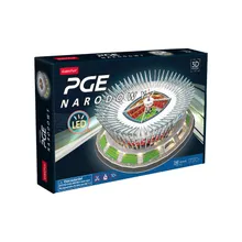 Cubic Fun, Stadion PGE Narodowy, puzzle 3D LED, 144 elementy