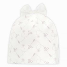 Czapka dziewczęca, ecru, Charlotte, Pinokio