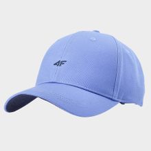 Czapka z daszkiem, unisex, niebieska, 4F