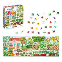 CzuCzu, Co rośnie w ogródku, puzzle, 40 elementów, obrazki, 3+,4+
