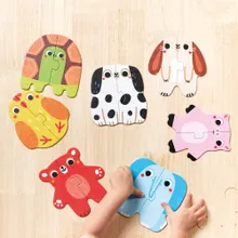 CzuCzu, Moje pierwsze puzzle, Zwierzątka, 2 elementy 15m+