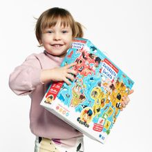 CzuCzu, puzzle małego odkrywcy, Zwierzęta Świata, 60 elementów