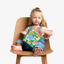 CzuCzu, Puzzle progresywne, Dzikie zwierzątka, 2+, 8 układanek