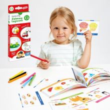 CzuCzu, Zabawy logiczne dla dzieci od 3-4 lat, książeczka