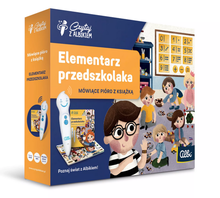 Czytaj z Albikiem. Pakiet: Mówiące pióro Albik + Elementarz przedszkolaka 3+