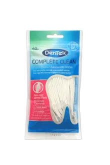 DenTek, Complete Clean, wykałaczki z nicią dentystyczną, 40 szt.