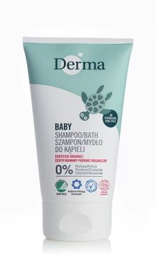 Derma, Eco Baby, żel do mycia ciała i włosów, 150 ml