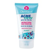 Dermacol, AcneClear Antibacterial Face Wash Gel, antybakteryjny żel do mycia twarzy, 150 ml