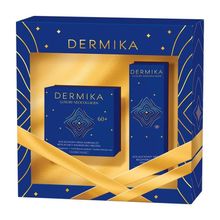 Dermika, zestaw prezentowy, Luxury Neocollagen 60+, krem na dzień i noc, 50 ml + krem pod oczy, 15 ml