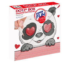Diamond Dotz, diamentowa mozaika, Panda love