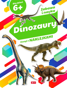 Dinozaury. Zeszyt z naklejkami