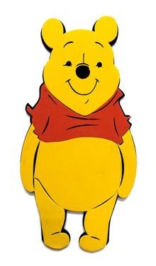 Disney, Kubuś Puchatek, dekoracja ścienna, Zamyślony Kubuś