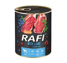 Dolina Noteci, Rafi, karma mokra dla psa, jagnięcina, 800 g
